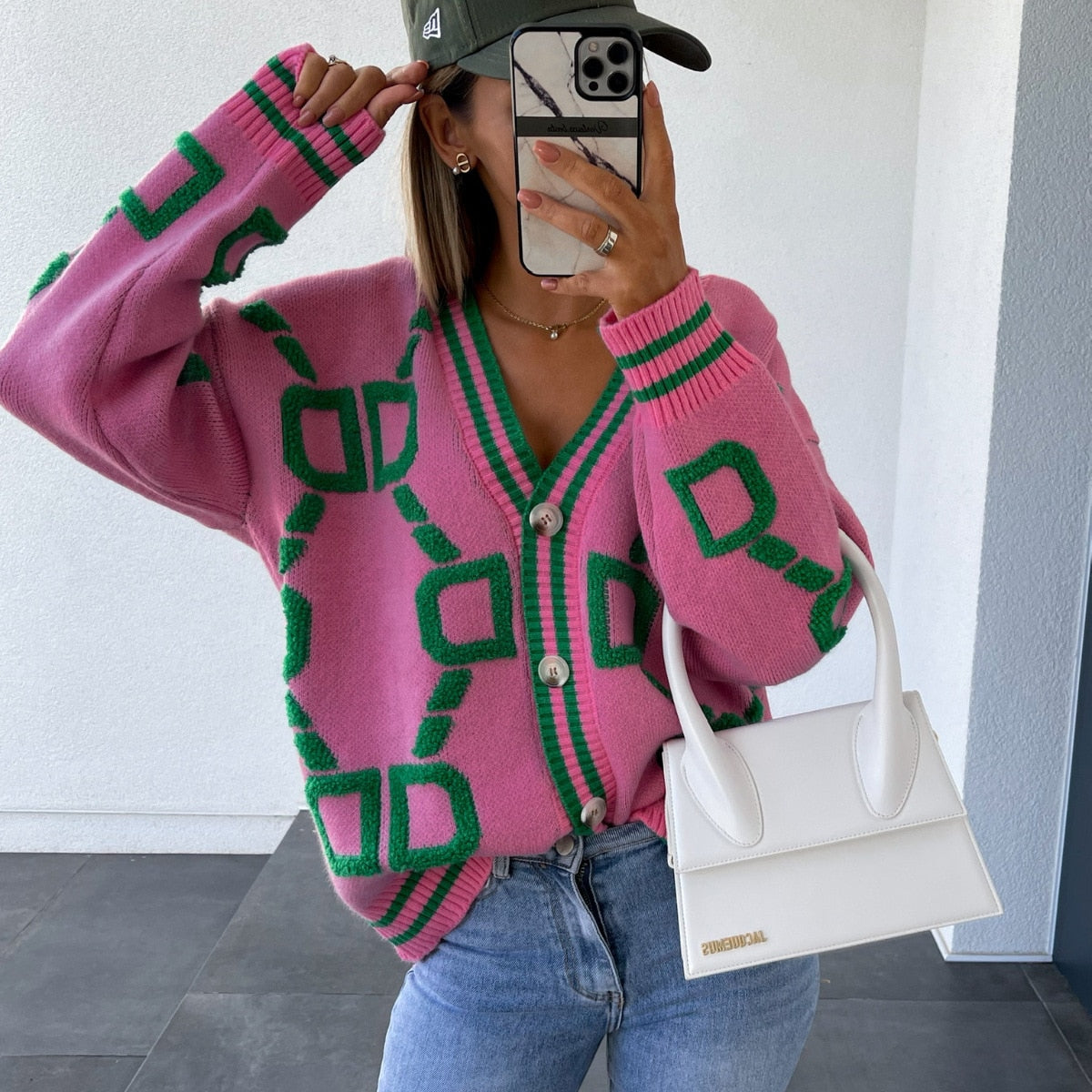 Pretty 💕💚 Distinctive Cardigan