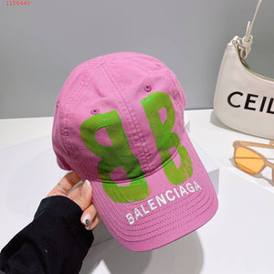 BB- Pink 💕💚 Green Baseball Cap