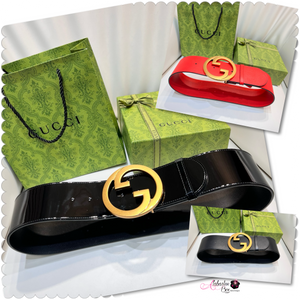 GG 🖤❤️ Waist Belts (Black Leather, Red, Black Patent)