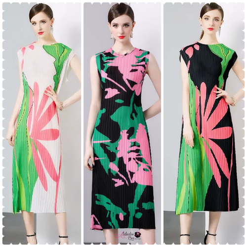 “AKAstract 💕💚” Dresses