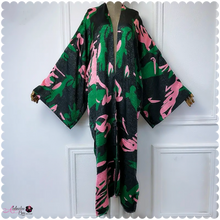 Load image into Gallery viewer, “I AM OH SO 💕💚 Pretty” Kimono