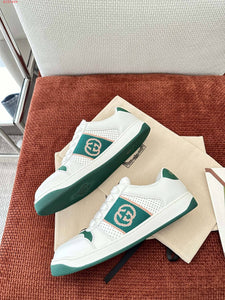 GG 💕💚 Screeners White Sneakers