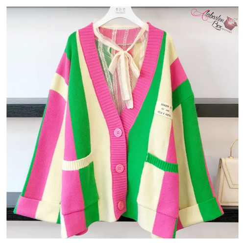 “The Pretty Girl” 💕💚 Cardigan - Alabaster Box Boutique