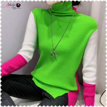 Load image into Gallery viewer, The &quot;Watermelon 🍉 Vibes&quot; Turtleneck - Alabaster Box Boutique